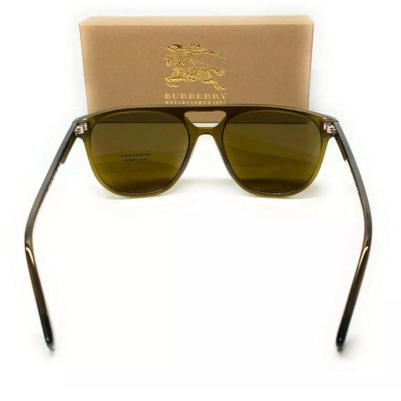 Burberry Women\'s Olive Green and Brown Sunglasses!